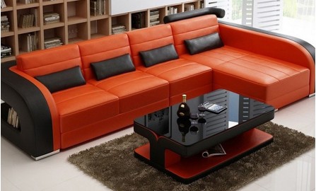 Umbra - 3sC - Leather Sofa Lounge Set